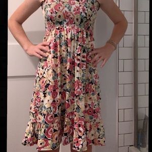 strapless summer dress